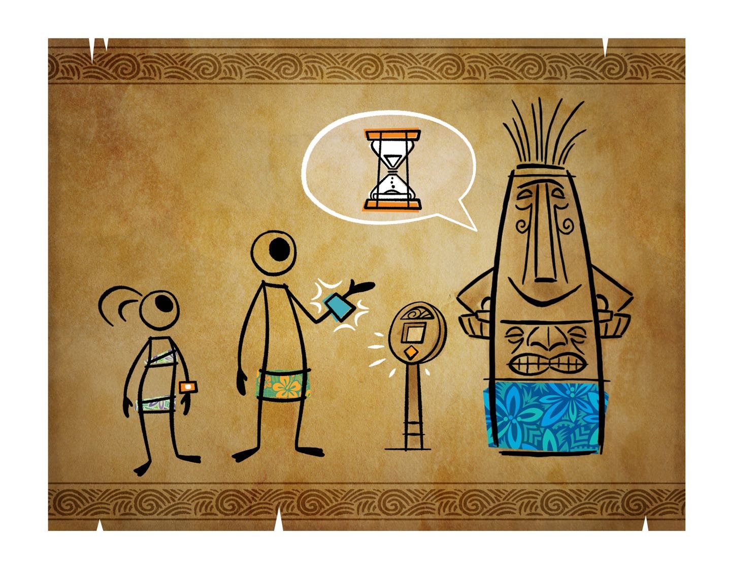 Fila Vrtual Volcano Bay