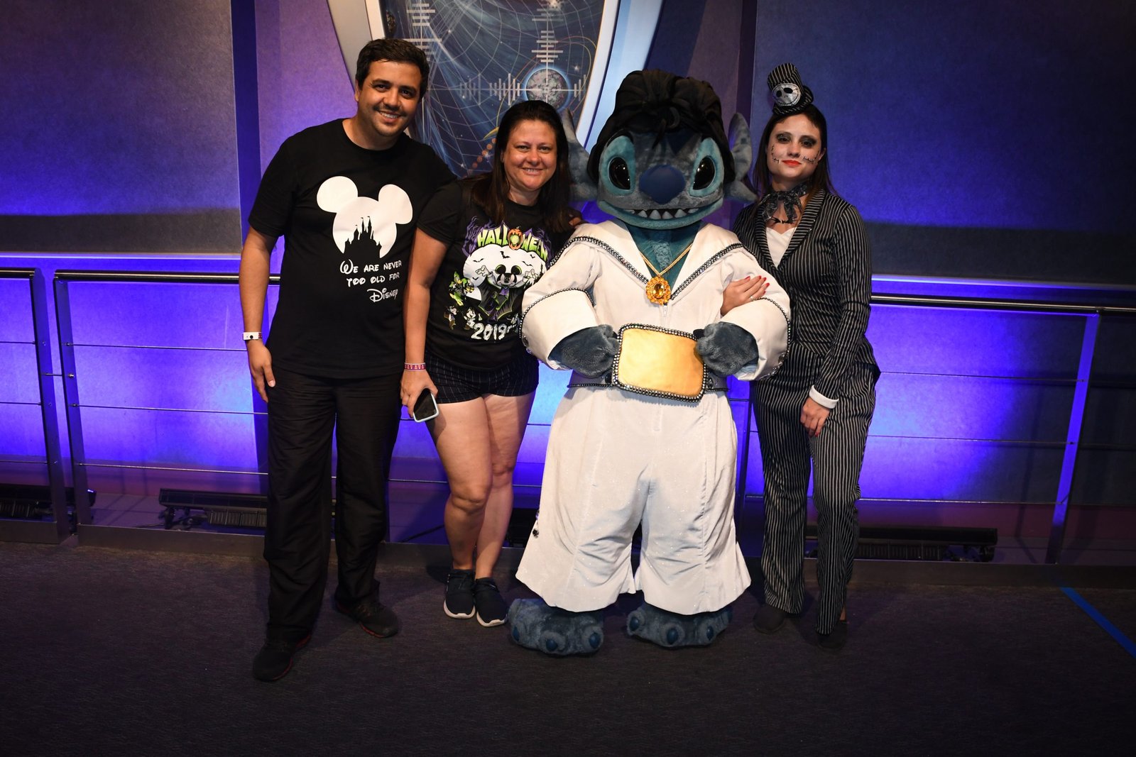 Stich de Elvis na Mickey’s Not-So-Scary Halloween Party
