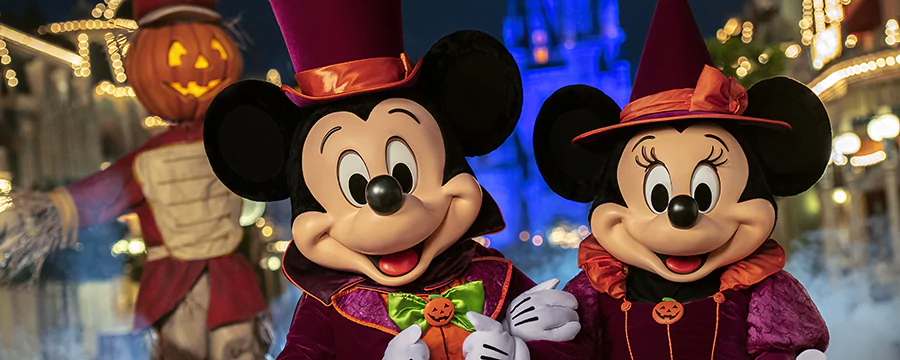 Mickey e Minnie Halloween