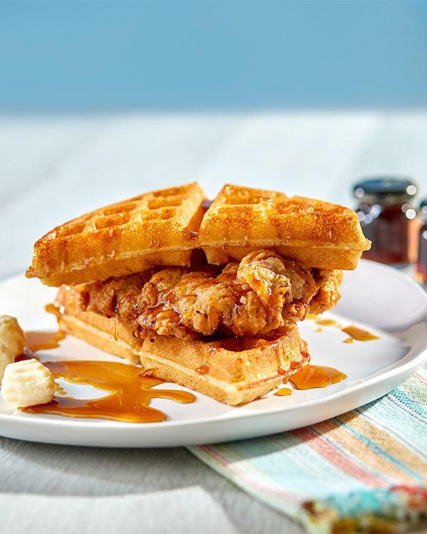Chicken-and-Waffles-Dockside-Inn-and-Suites