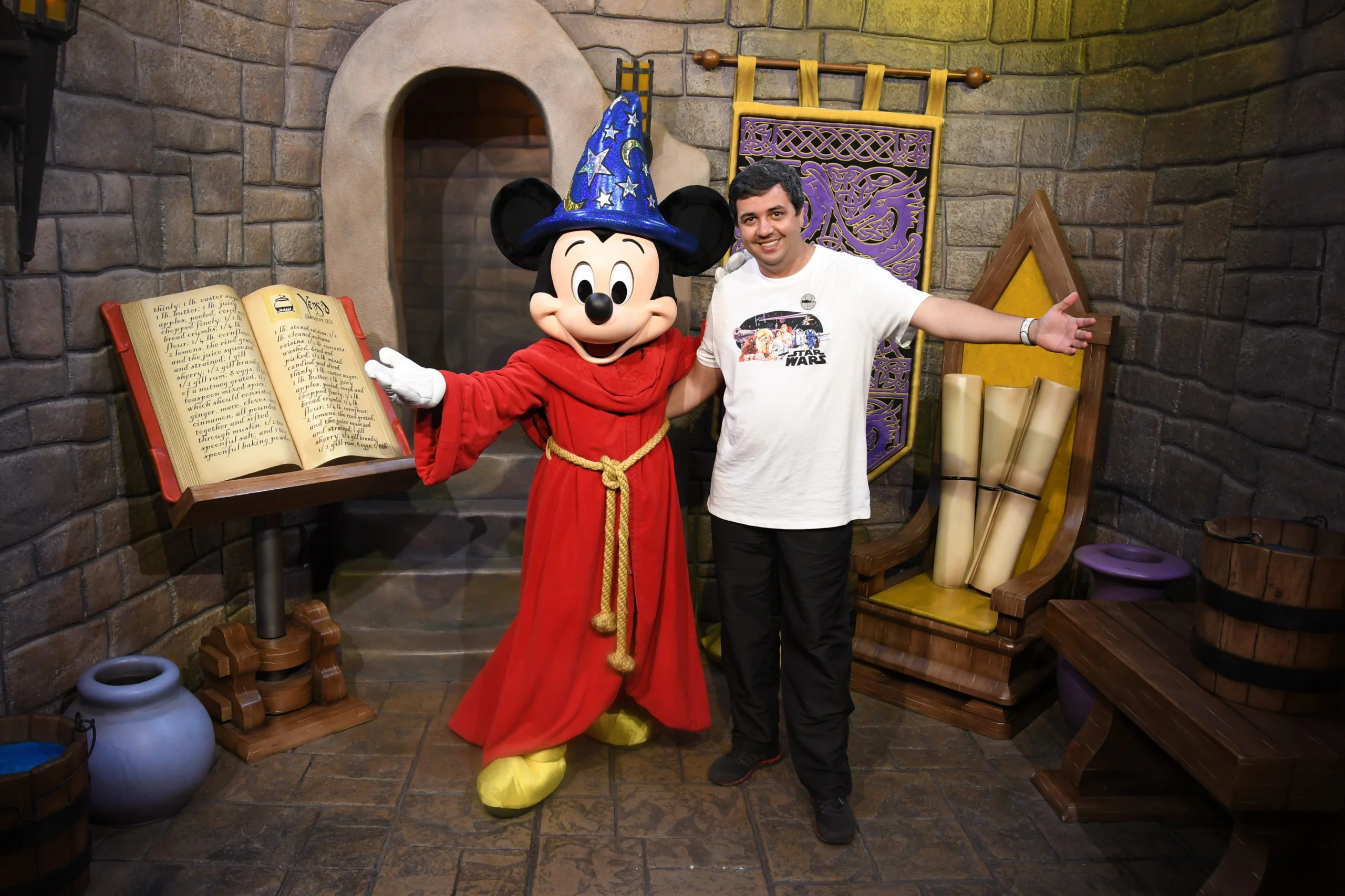 Mickey Aprendiz de Feiticeiro no Hollywood Studios
