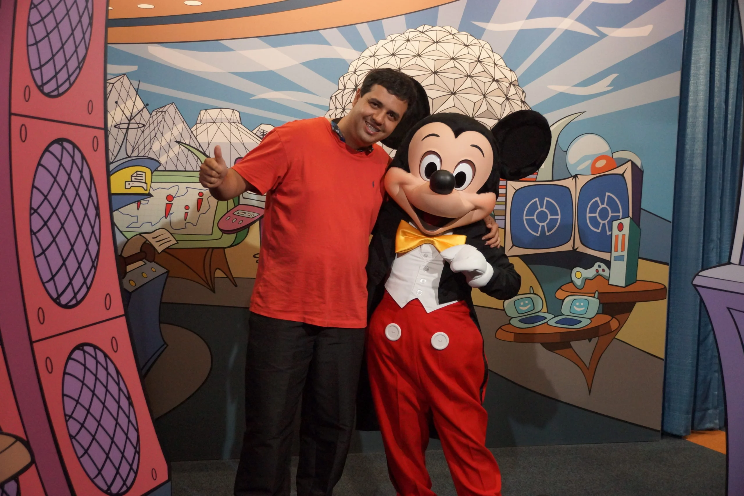 Mickey Clássico no Epcot Center