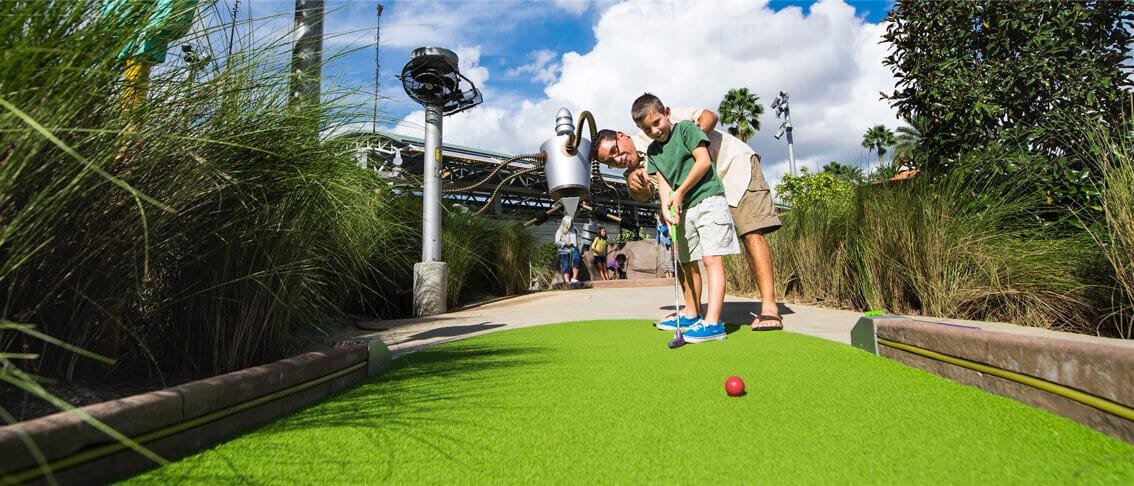 Hollywood Drive-in Golf no Universal Orlando Resort