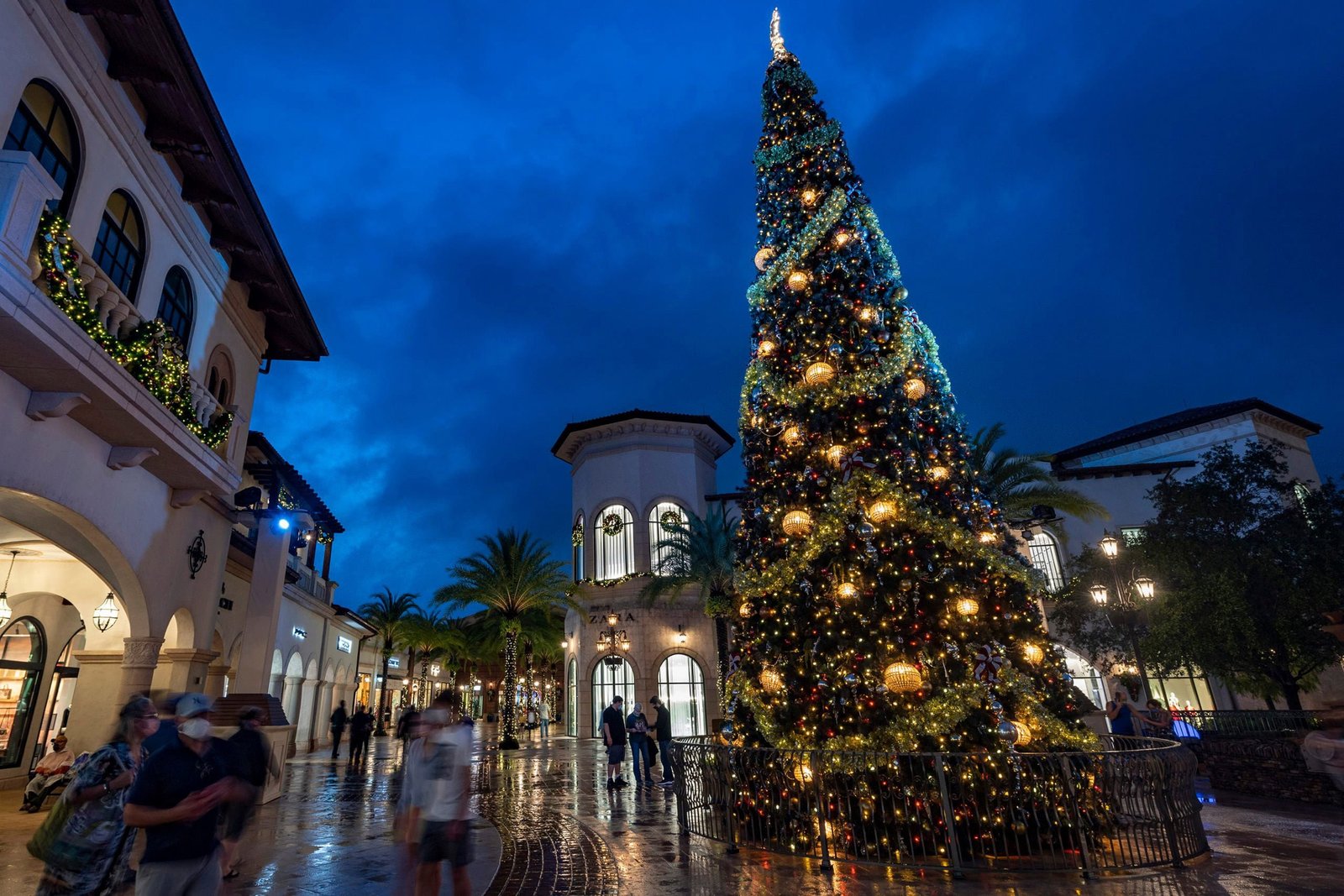 Decoração de Natal no Disney Springs