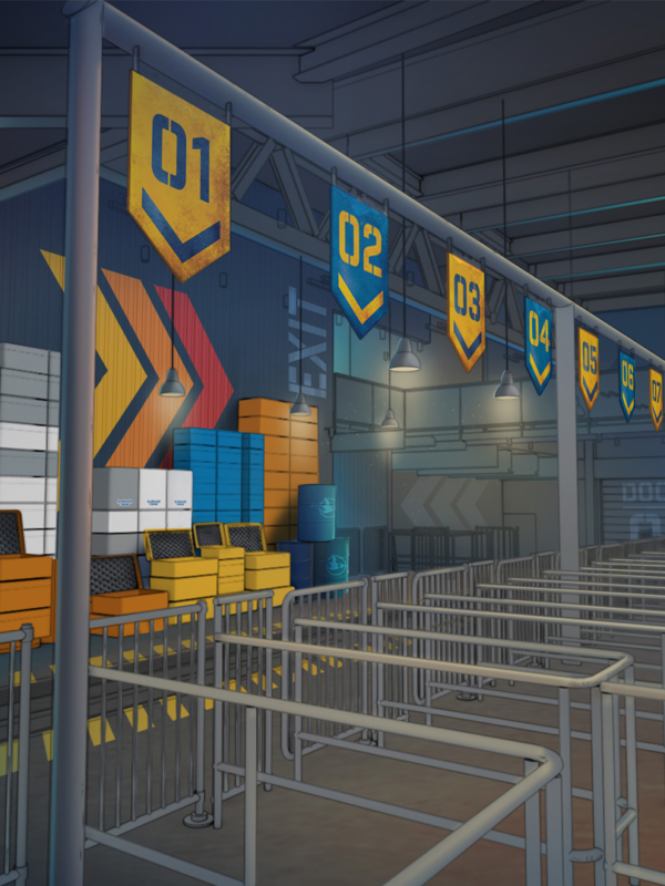 Penguin Trek - Arte conceitual